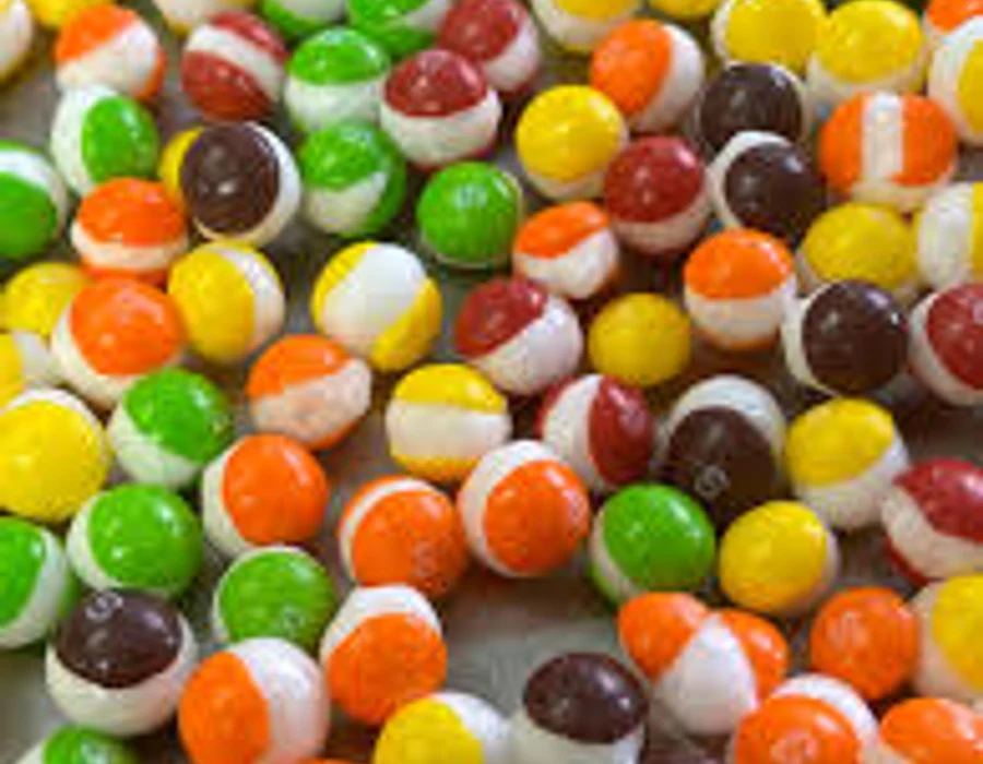 Freeze Dried Rainbow Candy bulk ingredient and snack product